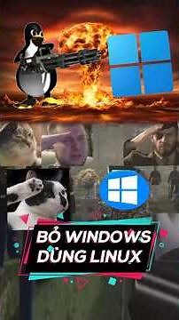 Lí Do Hàng Loạt Người Dùng Bỏ Windows Để Qua Linux #shtech #technology #windows #linux