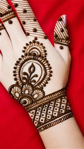 easy mehndi designs for hands step by step | new mehndi design | mehndi design 2026 | mehndi