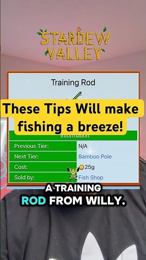 Fix Stardew Valley Fishing with These 2 Tips! 🎣 #stardewvalley #shorts