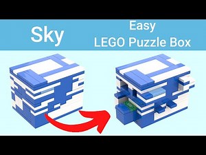 Easy LEGO Sky Puzzle Box | NO Technic | Full tutorial
