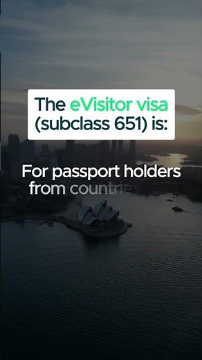 ETA vs eVisitor Visa for Australia 🇦🇺 | What’s the Difference? #australiavisa #travelaustralia