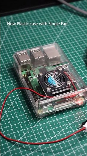 Raspberry Pi Cooling Showdown 🔥 Bare vs Plastic Case vs Metal Case!