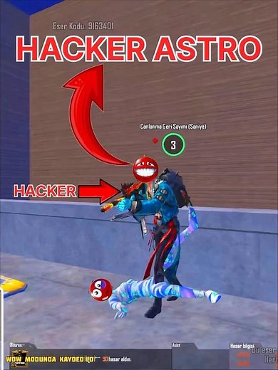 I THREW A PAN AT THE HACKER'S FACE🔥 #pubgmobile #fearhakan #shorts #tiktok #beniöneçıkart #pubg