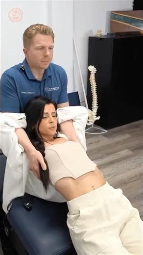 She got the Deepest Back Crack Ever!