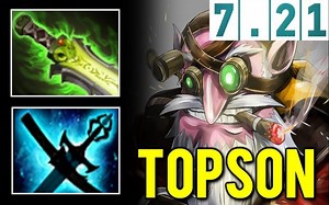 DOTA2 - TOPSON『狙击手』新套路还是传统出装？