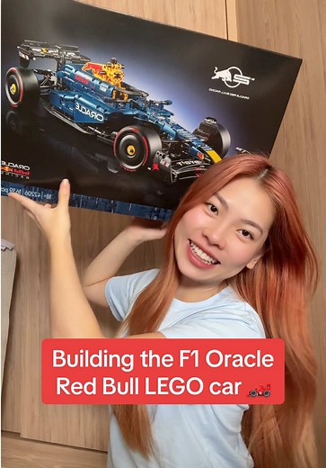 F1 Oracle Red Bull LEGO Car Building Adventure