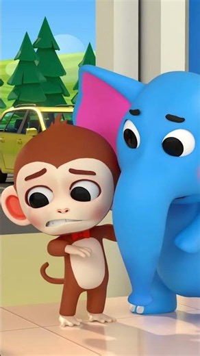 ¡Hora de jugar en el colorido centro comercial con los animales! Canciones infantiles y aprendizaje