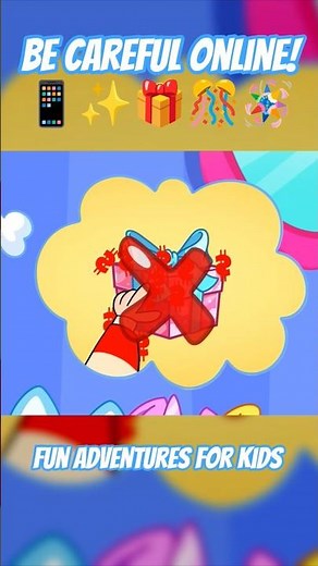 Be Careful Online! 🎁📱 | Kids Cartoons about Online Safety