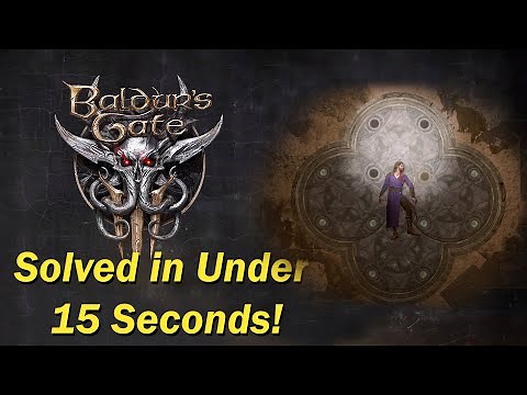 Baldur's Gate 3 Quickest Way to Solve the Stone Disc Puzzle in Defiled Temple