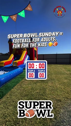 Super Bowl Sunday = football for adults, FUN for the kids 🥳🏈 Keep the little ones entertained while you enjoy the game stress-free 🙌 🏆 GIVEAWAY ALERT! 🏆 Show us your favorite team! ⬇️ If your team wins, we’ll randomly select one winner to receive: 🎉 10% OFF 🎈 $35 worth of party supplies ✨ How to Enter: ✔️ Follow @bingbangfiesta ✔️ Like this post ✔️ Comment your favorite team 🏈 ✔️ Tag 3 Lubbock friends in the comments ✔️ Repost to spread the fun 🔁 Bonus: You can enter as many times as yo