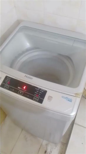 Water intake and water drain issue in Haier Top Loading fully automatic washing machine HWM 90-1789
