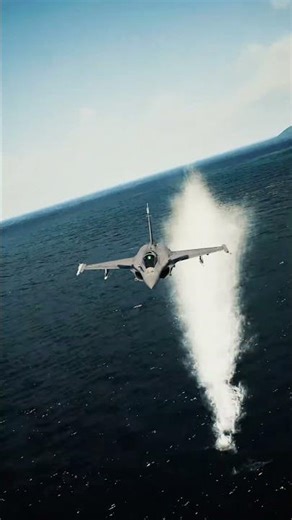 Dassault Rafale Insane Delta Wing Agility 📐⚡ #AceCombat7 #Shorts