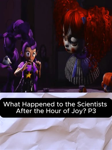 What Happened to the Scientists After the Hour of Joy? #poppyplaytime #gamingvideo #player #viral #fyp