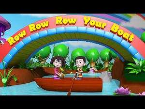 KIDDOPIA Row Row Row Your Boat - Kids Song - Buzzle Game