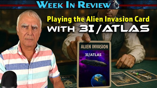 Playing the Alien Invasion Card with 3I/Atlas and UAP Disclosure Act