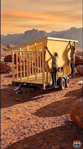 Tiny Desert Home: Full Build Timelapse!