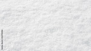 white background of fresh snow texture