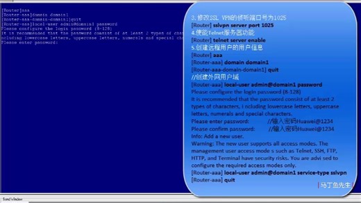 华为常见配置，AR系列路由器配置，外网用户利用SSL虚拟专用网络访问内网服务器