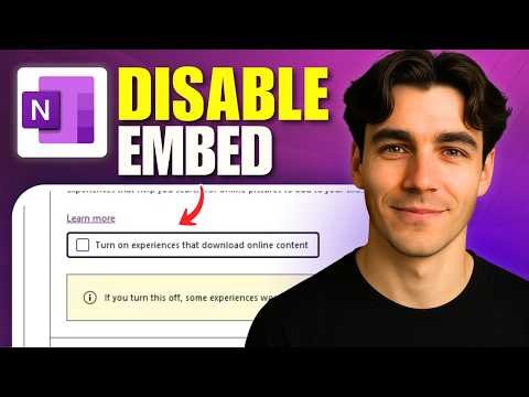 How To Disable Auto Embedded Video Links When Pasting Links In Onenote (Tutorial 2026)