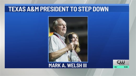 Texas A&M President Mark A. Welsh III to step down after a week of turmoil over viral classroom video