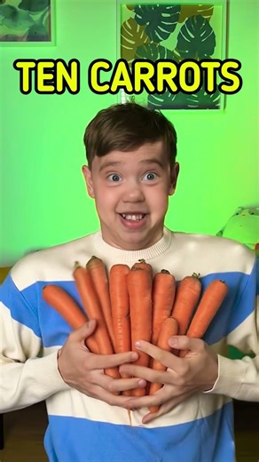 🥕Epic Carrot Countdown: Build the Ultimate Giant Carrot! 🥕 #fun #kids