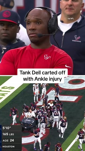 Update on Tank Dell's Ankle Injury During Texans Game