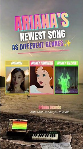 Ariana Grande - hate that i made you love me but it's Disney Princess AND Villain