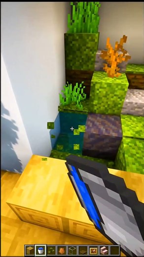 Frog house in minecraft #minecraft #shortsfeed #shorts #shortvideo