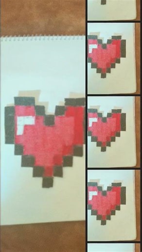 Minecraft heart ❤️