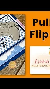 Level Complete Pull-Tab Flip Card Tutorial
