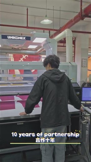 Inside a Garment Factory Running Unikonex Laser Cutters for Sublimation Sportswear Production