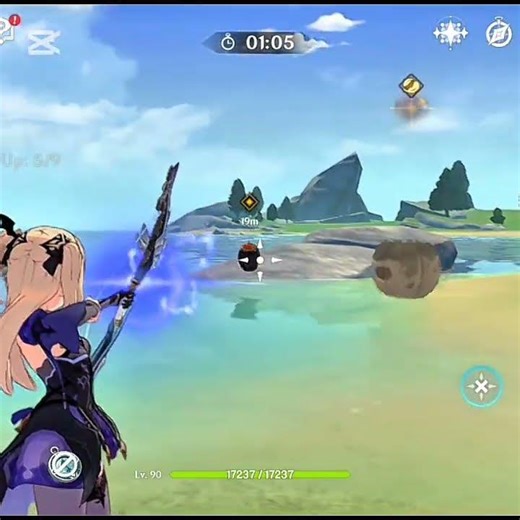 Blow up 9 Exploding Barrels within 90 seconds | Windrest Peak | Common Chest [Genshin Impact]