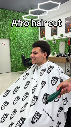 Afro haircut tutorial: fresh barbershop cut techniques