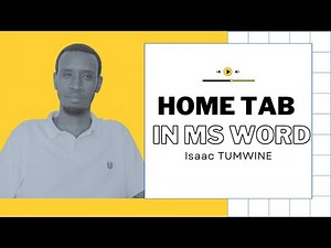 Efficiency at Your Fingertips: Navigating the Home Tab in Word.