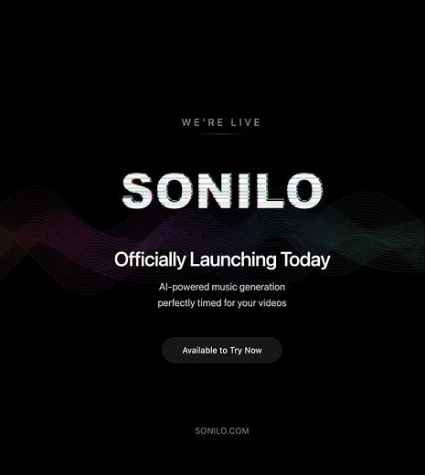 Sonilo is Officially Live!