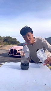 Coke Explosion Behind Expensive Car! | Jojo Sim