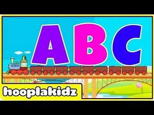 HooplaKidz | ABC Train Song | Kids Song