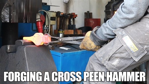 11K views · 300 reactions | Forging a 1.5kg Cross Peen Hammer #swedish #blacksmithing #handmade #tools | Nils Ögren | Facebook