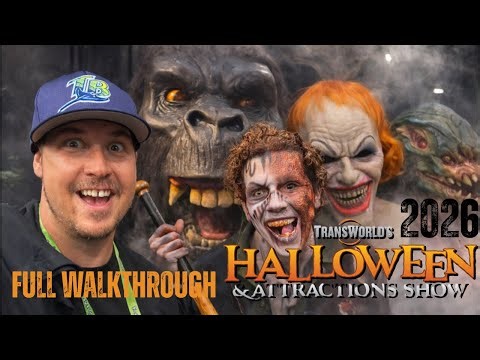 The Largest Haunted House Convention in the World! Welcome to TransWorld 2026 - Full Walkthrough
