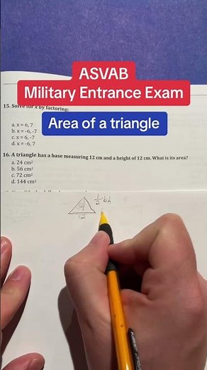 ASVAB Prep Math Knowledge walkthrough Mometrix #16