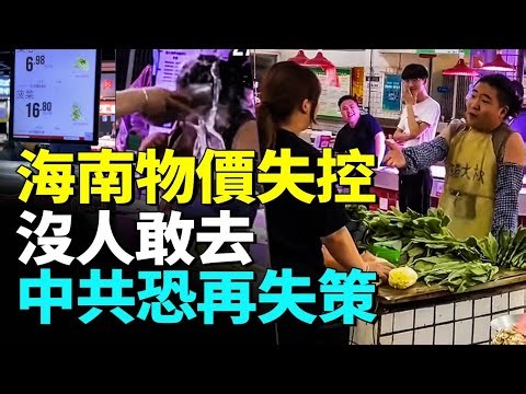 海南封關難自救 菜價高 工資低 街頭冷清，普通人生活太艱辛#睇大陸