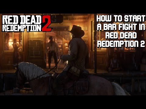 How to Start a Bar Fight in Red Dead Redemption 2 #rdr2 #rdr2pc #rdr2gameplay