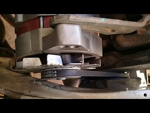 HOW TO CHANGE THE ALTERNATOR BELT