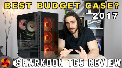 Sharkoon TG5 LED Tempered Glass Case - its only £60?