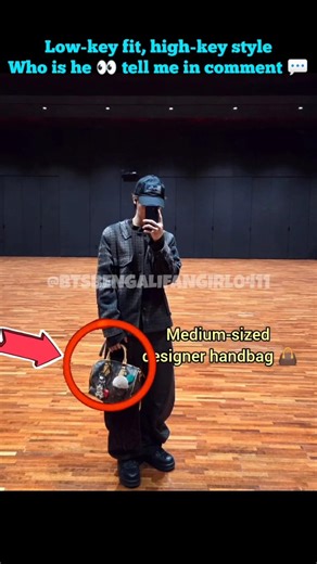 Low-key fit, high-key style 🔥 who is he 🤧🤧#@BTS #@HYBELABELS #shorts #bts #shortsfeed