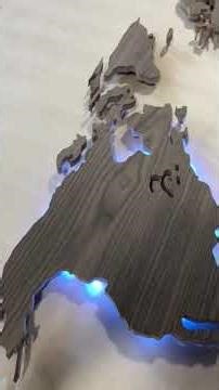 How Much Would You Pay For This World Map Wall Art?! #worldmap