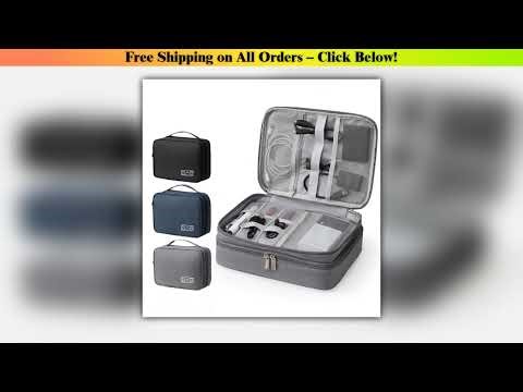 Multifunctional Digital Bag Data Cable Headphones Hard Drive Power Supply Digital Handbag