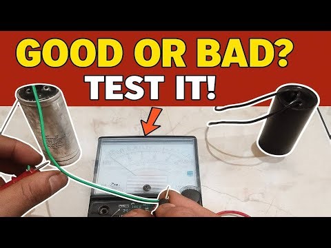 How to Check a Capacitor with an Analog Multitester‪@AhmadiOtoChannel‬