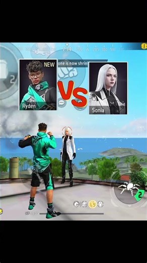 Who can beat SONIA?🤔 COMPARISON VIDEO 🔥#freefire #gaming #shorts #trending #viral #cat #raistar