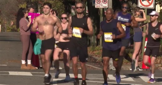 Thousands take part in Richmond Marathon with post-race party on Brown's Island